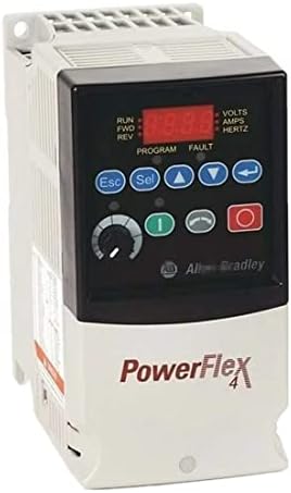 22A-D2P3N104 Powerflex 4 inversor acréscimo 0,75kw/1hp VFD 22A-D2P3N104 selado na caixa de 1 ano de garantia