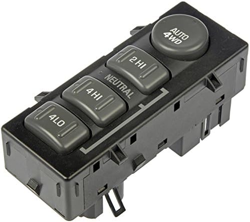 Dorman 901-062 Switch Seletor de tração nas quatro rodas - Montagem de traço compatível com modelos selecionados Cadillac /