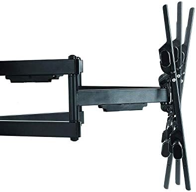 Montagem premium - Suporte de montagem de parede de TV de TV de TV de Dual Filting para Samsung 75 Q60A Q60 QLED 4K UHD Smart Tizen TV Tilt & giration com brilho reduzido - Compre inteligente!