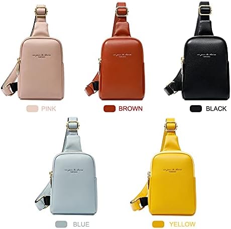 Aeeque Sling Mackpack Saco de peito para mulheres, bolsa de telefone celular de pequeno corpo cruzado