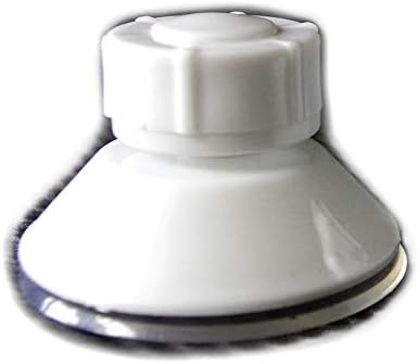 Cup de sucção de parafuso forte aperte o otário de ajuste com tampa de prensa para banheiro/cozinha/aquurium, 6 peças/pacote,