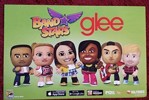 Glee Band Stars -11 x17 Promo Promo Promo SDCC 2014 Comic Con Mint XXX/1000