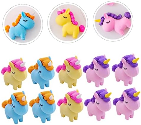 Toyandona 10pcs Eraser Puzzle Erasers Erasers japoneses Mini Erasers precisavam de borrachas de borracha de borracha de