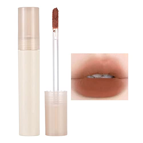 Lipset de veludo de plumper de brilho labial duradouro hidrata sem secagem lama labial à prova d'água de veludo duradouro manchas