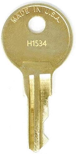 Hirsh Industries H1517 Chaves de substituição: 2 teclas