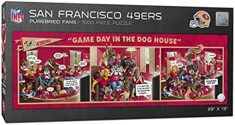Jovefan NFL Game Day in the Dog House - Puzzle de 1000pc