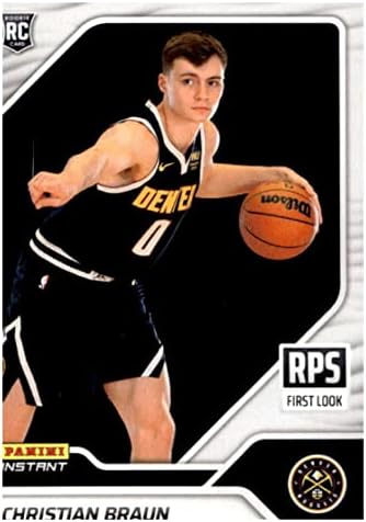 Christian Braun RC 2022-23 Panini Instant RPS 1st Look Rookie /120719 NUGGETS NBA