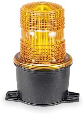 Luz de aviso de baixo perfil, LED, âmbar, 120V
