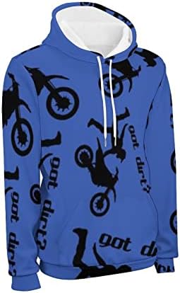 WDFS Motocross Dirt Bike 3D Hoodie e calça de moletom de moletom de juventude e calças de corredor de molhos de pista de