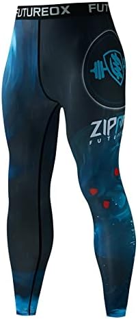 Calças de compressão térmica de fmchico masculino, calças justas atléticas e perneiras esportivas, fundo de camada de base