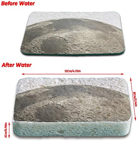 Esponja de cozinha esponja de celulose não arranhada para esponjas de lavagem natural duráveis ​​para limpar a cozinha e a casa