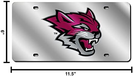Rico Industries NCAA Chico State Wildcats Laser Incluste Metal Plate Plate Tag