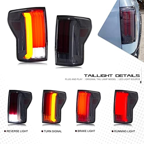 Luzes traseiras de led de tempo de inginuidade para Toyota Tundra 2007-2013 Pickup LED Indicador seqüencial Indicador Start-up Animação Facelift Troth Lâmpadas Conjunto Acessário