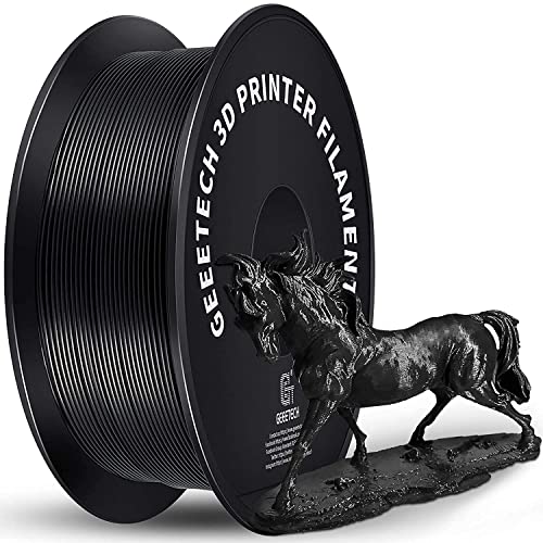 Geeetech 1,75 mm PLA 3D Filamento da impressora, bobo de 1 kg, upgrade Tidy Winding Livre, precisão dimensional +/-