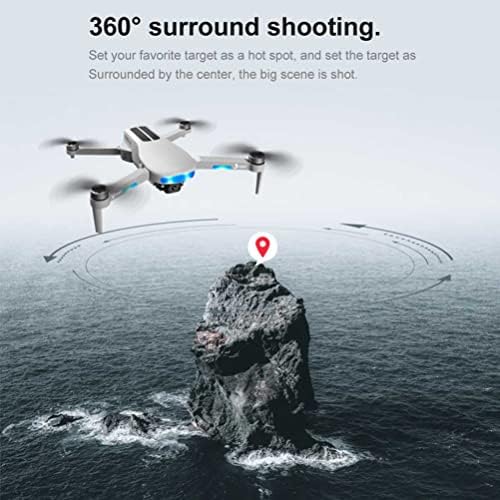 Mini RC Quadcopter Helicopter Toys Gifts, drone com câmera com câmera HD de 1080p para crianças, drone dobrável com câmeras com câmera dupla, com 3 baterias, motor sem escova, câmera de 75 ° ESC, FL, FL