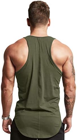 Mens trear tanque de tanques de tampas de fitness desempenho muscular camisas sem mangas