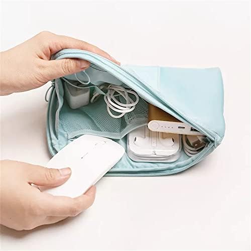Lysldh Makeup Bag Bag Saco de cabo portátil Organizador digital Caixa de gadget Caixa de armazenamento de cobrança