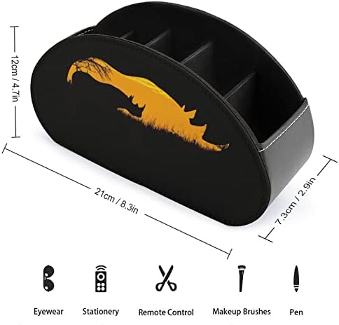 Titulares de controle remoto de TV de rinoceronte