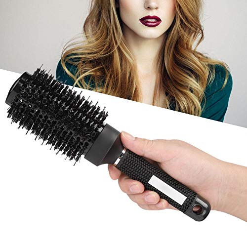 Pincel de cabelo mais secador para o cabelo cacheado cerâmica rolamento pente de nylon pente de cabelo rolamento