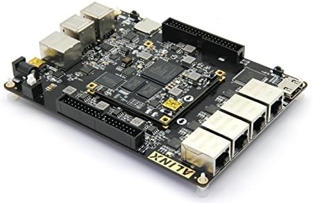 Alinx Brand Xilinx Zynq-7000 Arm/Artix-7 FPGA SOC ZYNQ XC7Z020 CONSELHO DE DESENVOLVIMENTO32G EMMC 5 PORTS Ethernet Zedboard