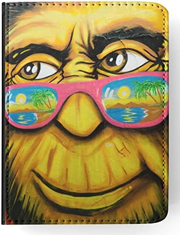 Cool Funky Monkey Graffiti Art Flip Tablet capa para Apple iPad Air / iPad Air