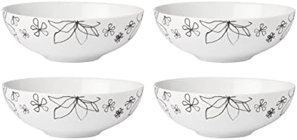 Kate Spade KS Garden Doodle 4pc Bowl, 4,05, branco