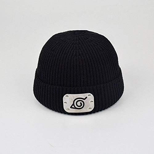 Homens Mulheres Aldeia Ninja Chapéus Bim sem Docker Skullcap Saine Lã malha Mangurada Capra de laminação quente selvagem para chapéus de inverno ajustáveis