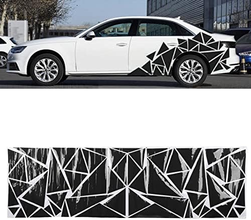 Adesivo do corpo lateral do carro, adesivos de decoração de carro Universal 200x60cm Diy Carrocre adesivo de corpo