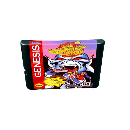 Aditi Mighty Max - Cartucho de jogos MD de 16 bits para o Megadrive Genesis Console