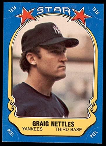 1981 Fleer Star Starters 72 Graig Nettles New York Yankees NM/MT Yankees