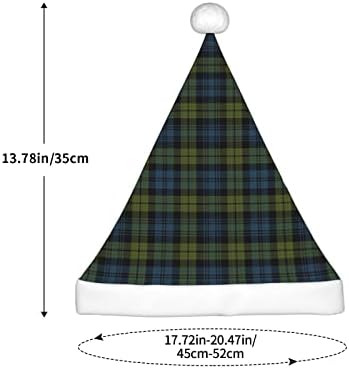 Chapéu de Natal, chapéu de férias de Natal para crianças, chapéu de Santa Classic Unissex para a festa de ano novo de Natal