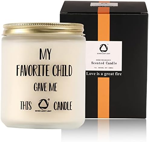 Melhor mãe de sempre para mamãe da filha única, 10% de lavanda natural velas de soja para chumação em casa Presentes de aniversário impressionantes para mulheres, 7 oz por mais de 45 horas