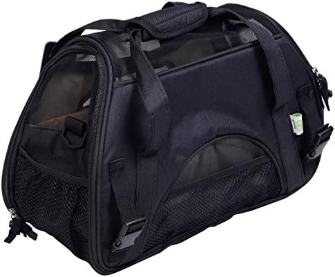 Nadalan Portable Pet Carrier Tote Bag, bolsa de ombro de bolsa de viagem macio para animais de estimação Cat and Dog