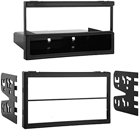 Metra 99-7505 Instalação única ou dupla Multi-Kit para Select 1994-2006 Veículos Mazda-Black & Metra 70-7901 Fiação de Rádio