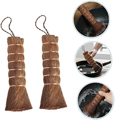 Anguely 2pcs Cabelo castanho Baveja