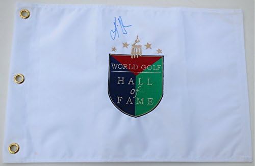 Karrie Webb autografou o Hall of Fame Golf Band