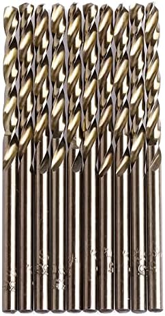 Mountain Men Twist Drill 10pcs/set 3,5mm M35 Triângulo Shank HSS-Co Cobalt Twist Drill Drill Bit Bit