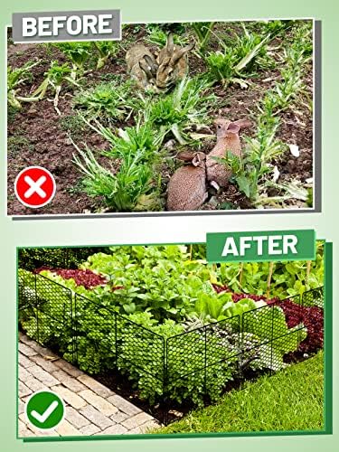 Conjunto Bigmeta de 5 Protetor de Plantas de Animais, 13,8 '' L x 13,8 '' W x 11,8 '