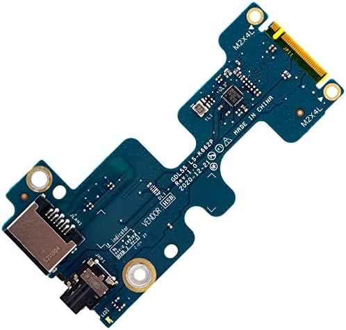 Deal4go LAN Placa de áudio de áudio FILIDADE PMY37 GDL55 LS-K662P SUBSTITUIÇÃO PARA DELL G15 5510 5511