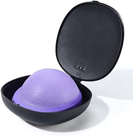 Viina Menstrual Disc Reusablesoft Disco para mulheres projetadas com copo de silicone flexível e de nível médico roxo com
