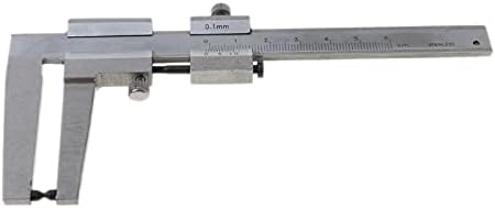 Twdyc 0-60mm de aço inoxidável, pinça vernier para o pinça de disco de freio ferramentas de medição de alta precisão 0,1mm