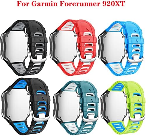 Cinta de banda de relógio de silicone wscebck para Garmin Forerunner 920xt Strap Running Swim Cycle Training Sport Watch