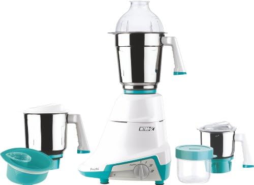 Preethi Nitro 3-Jar Mixer Grinder, 550 watts