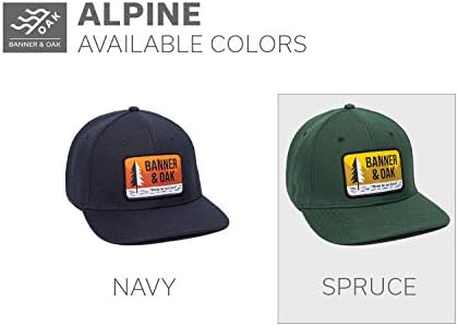 Alpine Patch Patch Scout Patch Chap - Capinho de beisebol ajustável com fechamento de snapback de plástico