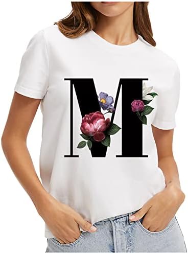 Camisas para mulheres 2023, Cuteloose Fit Funny Graphic Design T camisetas camisetas de verão