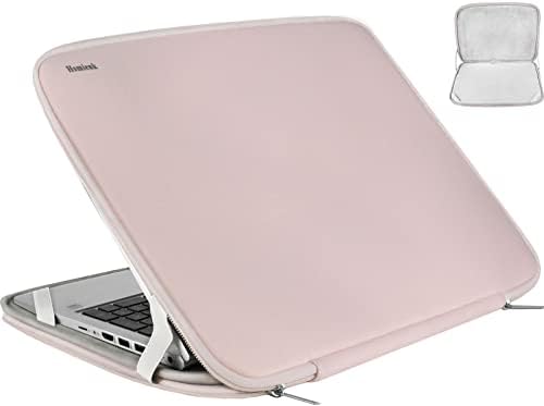 Caso de laptop, manga de laptop de 17 polegadas, hsmienk durável protetora à prova de choque, capa de caixa de capa de