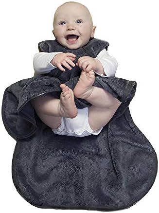 Gunamuna Unissex Fleece Wearable Baby Blain - Saco de dormir, 1.6 TOG