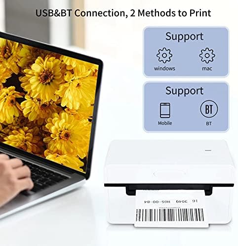 Impressora de etiqueta térmica de desktop liuyunqi para 4x6 Pacote de remessa fabrica