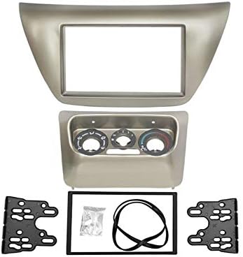 XMeifeits Double Din Radio Painel para 2006 Mitsubishi Lancer IX Aftermarkets estéreo kit DVD DVD Frame+Center AC Control FASCIA