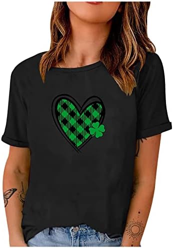 Camisetas de camisetas dos namorados de St. Patrick Womens Cadeir